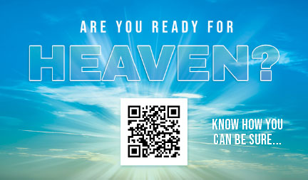Are You Ready For Heaven Business Card | Share The Gift